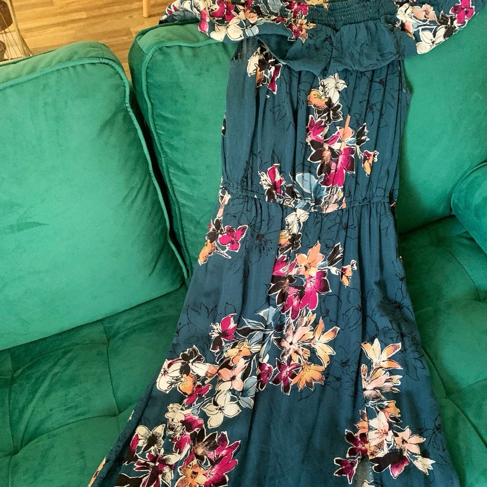 Off Shoulder Maxi Dress
